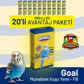 Bird Food Energy Goal Fb 20x250 gr Muhabbet Kuşu Yemi