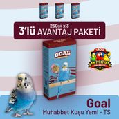 Bird Food Energy Goal Ts 3x250 gr Muhabbet Kuşu Yemi