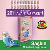 Bird Food Energy Şaşkın 20x250 gr Muhabbet Kuşu Yemi