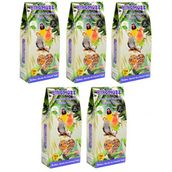 Birdmozz 5x700 gr Premium Vitaminli Paraket Cennet Sultan ve Sevda Kuşu Yemi