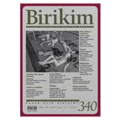 Birikim Aylık Sosyalist Kültür Dergisi Sayı: 340 Ağustos 2017