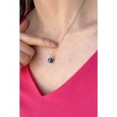 Birinci1926 925 Ayar Beyaz Gümüş Kadın Tek Tanre İnci Kolye