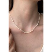 Birinci1926 925 Ayar Gümüş Kadın Çıtır İnci Kolye