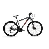 Bisan Atlas 27.5 V Fren 48 cm Parlak Gri Kırmızı MTB Dağ Bisikleti