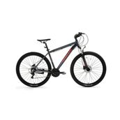 Bisan Atlas 29 V Fren 48 cm Parlak Gri Kırmızı MTB Dağ Bisikleti