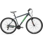 Bisan Atlas 29 V Fren 48 cm Parlak Gri Yeşil MTB Dağ Bisikleti