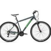 Bisan Atlas 48 cm V 29 Jant 21 Vites Parlak Gri Yeşil Erkek Dağ Bisikleti