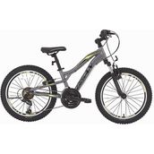 Bisan Buffalo 30 cm V 24 Jant 18 Vites Füme Siyah Sarı Çocuk Bisikleti