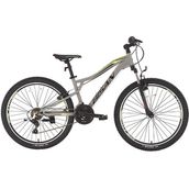 Bisan Buffalo 37 cm V 27.5 Jant 21 Vites Açık Gri Siyah Sarı Dağ Bisikleti