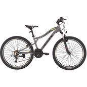 Bisan Buffalo 37 cm V 27.5 Jant 21 Vites Füme Siyah Sarı Dağ Bisikleti