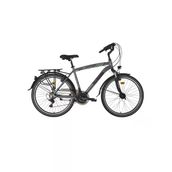 Bisan Comfortline 48 cm V 26 Jant 21 Vites Metalik Gri Yeşil Erkek Şehir Bisikleti