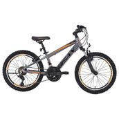 Bisan Cooper 28 cm V 20 Jant 21 Vites Füme Siyah Turuncu Çocuk Bisikleti