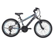 Bisan Cooper 30 cm V 24 Jant 21 Vites Füme Siyah Mavi Çocuk Bisikleti