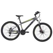Bisan Cooper 35 cm HD 26 Jant 21 Vites Füme Siyah Sarı Dağ Bisikleti