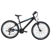 Bisan Cooper 35 cm V 26 Jant 21 Vites Mat Siyah Mavi Dağ Bisikleti