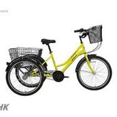 Bisan E-Porter Üç Tekerli Sarı Beyaz Elektrikli Bisiklet