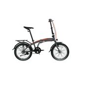 Bisan FX 3500-NX3 32 cm V 20 Jant NEX.3 Vites Metalik Gri Turuncu Katlanır Bisiklet