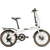 Bisan FX 3600 Altus 20J Beyaz Turuncu Katlanır Bisiklet