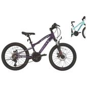 Bisan KDX 2500-D 28 cm MD 20 Jant 21 Vites Turkuaz Mavi Beyaz Kız Çocuk Bisikleti