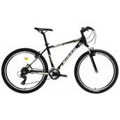 Bisan MTX 7050 27.5 Jant 21 Vites 48 cm Alüminyum Mat Siyah Sarı Erkek Dağ Bisikleti