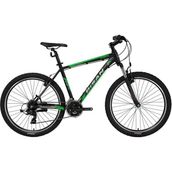 Bisan Mtx 7050 48 cm V 29 Jant 21 Vites Mat Siyah Yeşil Erkek Dağ Bisikleti