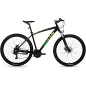 Bisan MTX 7200 MD 27.5 Jant 17 inç 43 cm M - L Kadro 24 Vites Siyah Yeşil Dağ Bisikleti