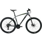 Bisan MTX 7300 26 Jant 24 Vites 48 cm Gri Yeşil Erkek Dağ Bisikleti
