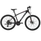 Bisan MTX 7300 3x8 Vites 26 Jant 39.5 cm Mat Siyah Gri Erkek Dağ Bisikleti
