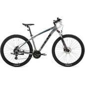 Bisan MTX 7300 43 cm HD 27.5 Jant 24 Vites Metalik Gri Mavi Erkek Dağ Bisikleti