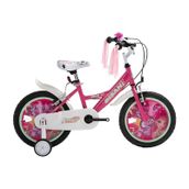 Bisan Rose 16 Jant Pembe Beyaz Çocuk Bisikleti