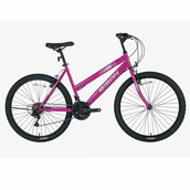 Bisan Sentiero V 26 Jant 21 Vites 46 cm Mor Beyaz Kadın dağ Bisikleti