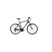 Bisan TRX 8100 46 cm V 28 Jant 21 Vites Mat Siyah Kırmızı Erkek Şehir Bisikleti