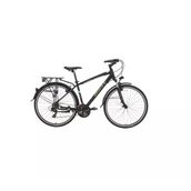 Bisan TRX 8100 City 460 cm V 28 Jant 21 Vites Mat Siyah Mavi Erkek Şehir Bisikleti