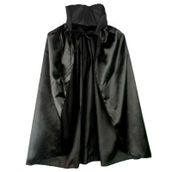 Bisepetim 90 cm Siyah Yakalı Halloween Pelerini