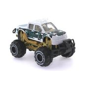 Bisepetim Çek Bırak Mini Off Road Beyaz Polis Aracı