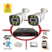 Bises BS 604W 5MP Sony Lens 4 Warm LED Gece Renkli Gösteren Güvenlik Kamerası