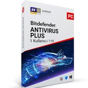 Bitdefender Antivirus Plus 2021 1 Kullanıcı - 1 Yıl