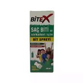 BİTEX Bitex Saç Biti ve Sirkeleri İçin Bit Spreyi 100 ml - Metal Tarak Hediyeli