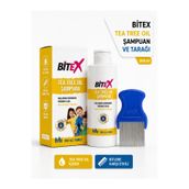 Bitex - Çay Ağacı Özlü Şampuan (Tarak Hediyeli)