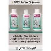 Bittox 3 Kutu 150 ml Saç Biti Ve Sirke Şampuanı. Saçları Yağdan Arındıran Aile Boyu Kullanılan Şampuan