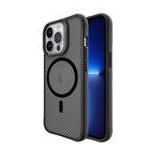 Bix iPhone 13 Pro Carbon Fiber Force Magsafe Anti Şok Teknolojili Kamera ve Ekran Korumalı Kılıf