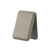 Bix TMW4 iPhone Desert Gold Magsafe Manyetik Kartlık Standlı Katlanabilir Uyumlu Deri Cüzdan