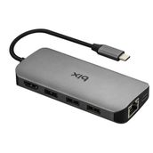 Bix Type-C Kart Okuyucu HDMI Ethernet USB Dönüştürücü