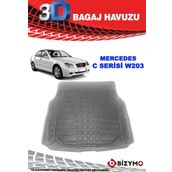 Bizymo Mercedes C Serisi W203 2000-2007 3D Bagaj Havuzu