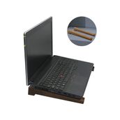BK Gift Taşınabilir Ahşap Ceviz Notebook Laptop Standı