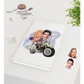 BK Kişiye Özel Sevgililer Günü Temalı Evleniyoruz Karikatürlü Beyaz Defter-8