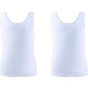 Blackspade 1297 2'li Beyaz Kız Çocuk Atlet