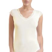 Blackspade 1348 Krem Kadın T-Shirt