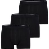 Blackspade 9670 Siyah 3'lü Kısa Boy Pamuklu Erkek Boxer