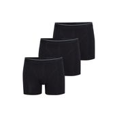 Blackspade 9673 3'lü Siyah Pamuklu Erkek Boxer